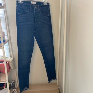 LOFT skinny high rise jeans